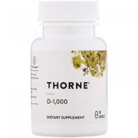 Витамин D 1000 МЕ Thorne Research, 90 капсул