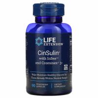 CinSulin with InSea2 and Crominex 3+ Life Extension, 90 вегетерианских капсул