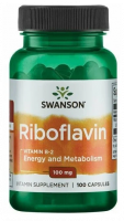 Riboflavin 100 мг Свенсон, 100 капсул