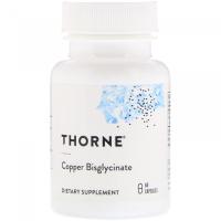 Copper Bisglycinate Thorne Research, 60 капсул