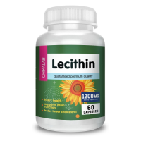 Лецитин (Lecithin), 1200 мг, Chikalab, 60 капсул