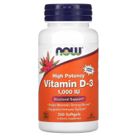 Витамин Д3 (Vitamin D3), 1,000 МЕ, 360 капсул