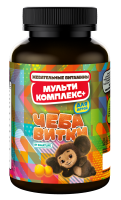 Жевательные витамины Мультикомплекс + для детей "Чебавитки", SmartLife, 90 таблеток