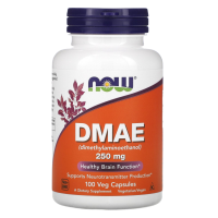 ДМАЭ Диметиламиноэтанол (DMAE) Now Foods, 100 капсул