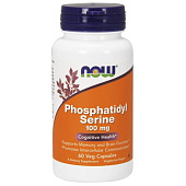 Фосфатидил Серин (Phosphatidyl Serine), 100 мг, 60 капсул