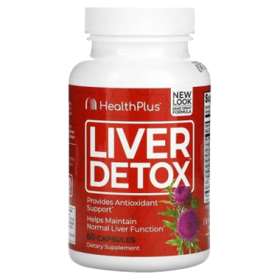 Очистка печени (Liver Detox), Health Plus, 60 капсул