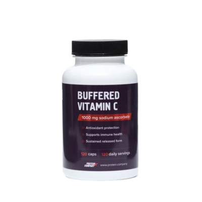 Аскорбат натрия Buffered Vitamin C  (Protein Company), 120 капсул