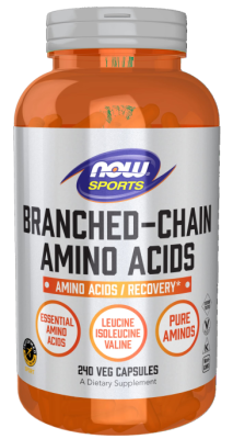 Спорт аминокислоты с разветвленной цепью Нау Фудс(Sports, Branched-Chain Amino Acids Now Foods),240 вегетарианских капсул