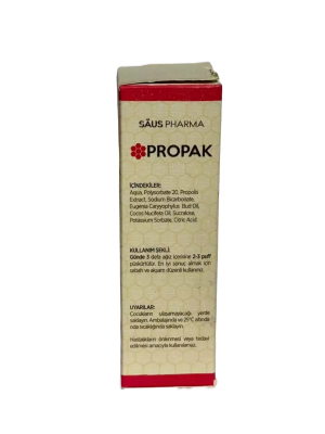 Пропак, спрей для ухода за полостью рта с прополисом (PROPAK ORAL SPREY), Saus Pharma, 15 мл